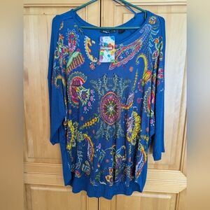NWT Desigual Top Size XL